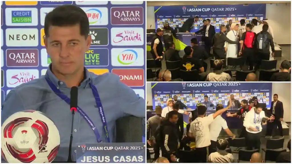 Suýt bị hành hung, HLV Iraq tố có âm mưu_695bd4c03e909.jpeg