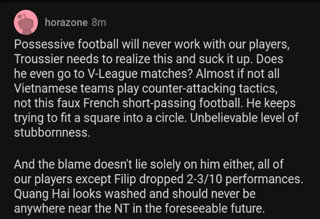 Thua Indo, CĐV yêu cầu HLV Troussier loại ngay 1 cầu thủ_695bd58159b93.jpeg